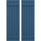 Ekena Millwork Americraft 5-Board, 2 Batten Exterior Real Wood Joined Board-n-Batten Shutters, ARW101BB518X77HBH, PR ARW101BB518X77HBH - alternate 1